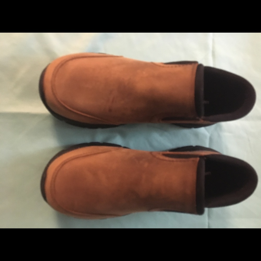 Lands End suede